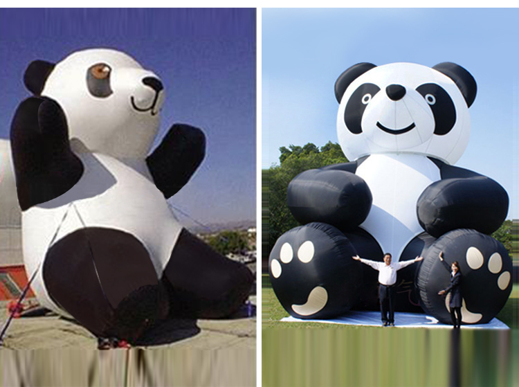 达州熊猫活动卡通气模
